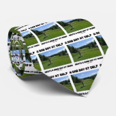 ゴルフビートの悪い一日が仕事で良い日 ネクタイ (ロール)