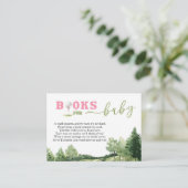 ゴルフピンクガール赤ちゃんシャワーPar-Tee本ベビー エンクロージャーカード (スタンド正面)