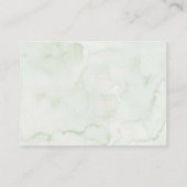 ゴルフピンクガール赤ちゃんシャワーPar-Tee本ベビー エンクロージャーカード (裏面)