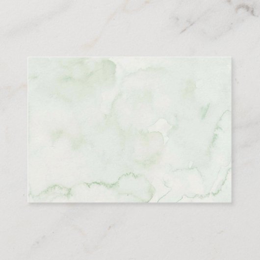 ゴルフピンクガール赤ちゃんシャワーPar-Tee本ベビー エンクロージャーカード (裏面)