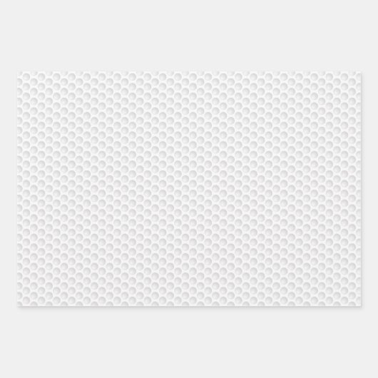 ゴルフピンクレ名門私立校風のディースゴルフボールトロフィーおもしろい ラッピングペーパーシート (正面2)