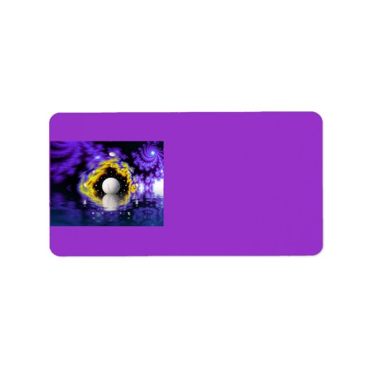 ゴルフファンタジー住所 シール (正面)