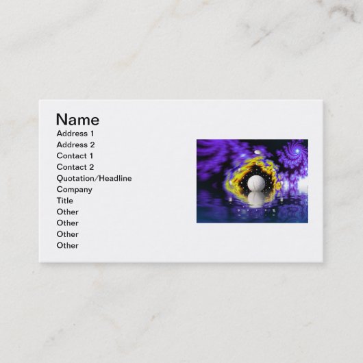 ゴルフファンタジー名刺 名刺 (正面)