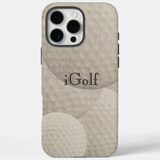 ゴルフファン用iGolf Case-Mate iPhoneケース (裏面)