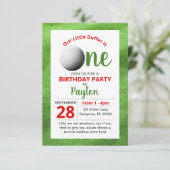 ゴルフファースト誕生日 招待状 (スタンド正面)