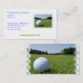 ゴルフフェアウェイの名刺 名刺 (正面/裏面)