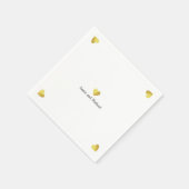 ゴルフフェイクハートラブ スタンダードカクテルナプキン (角)