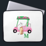 ゴルフフェミニンパーソナライズされたカート ラップトップスリーブ<br><div class="desc">この魅力的ノートPCケースにユニークはゴルフカートが入り、ピンクとグリーンが味の走良い状態でコースの準備ができている。- – これは全素晴らしてのゴルフ愛好家のための贈り物である – おもしろい/魅力的/ユニーク魅力的。自分のイニシャル/モノグラムでパーソナライズ。デザインに関すもしる質問や特別なリクエストがある場合は、charmdesignstudio@rcn.com宛てに電子メールを送信する</div>