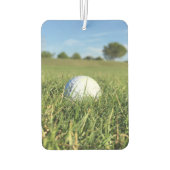 ゴルフフォトクリスマスゴールデンマスパインエアーフレッシュナー カーエアーフレッシュナー (裏面)