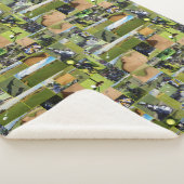 ゴルフフォトコラージュ、 シェルパブランケット (3/4)