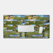 ゴルフフォトコラージュ、デスクマット デスクマット (キーボード&マウス)