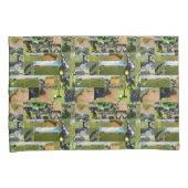 ゴルフフォトコラージュ、 枕カバー (正面右)