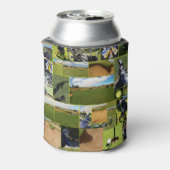 ゴルフフォトコラージュ、 缶クーラー (缶裏面)