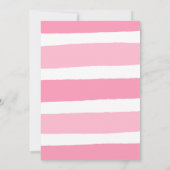 ゴルフフォー誕生日ガールゴルフ4th誕生日パーティー 招待状 (裏面)