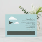 ゴルフフラグ招待状 招待状 (スタンド正面)