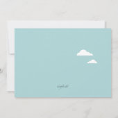 ゴルフフラグ招待状 招待状 (裏面)