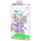 ゴルフフラスコ フラスク (左)