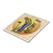 ゴルフフラッグパパゴルフ タイル (側面)