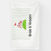 ゴルフフ結婚ラッグゴルファーが大好きなゴルフ 横断幕 (縦)