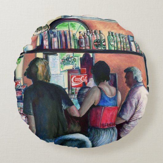 ゴルフブフェ,ブダペスト ラウンドクッション (正面)