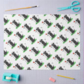 ゴルフブラックラブラドールレトリエバードッグ – かわいい 薄葉紙 (クラフト)