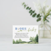 ゴルフブルーボーイ赤ちゃんシャワーPar-Tee本ベビー エンクロージャーカード (スタンド正面)