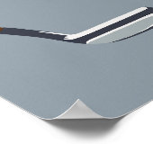 ゴルフブルー ポスター (角)