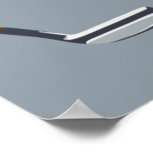 ゴルフブルー ポスター (角)