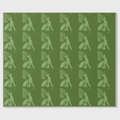 ゴルフプレーカスタムヤーの包装紙 ラッピングペーパー (フラット)