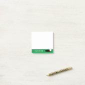 ゴルフプレーカスタムヤー用スティッキーノートブロック ポストイット (デスク上)