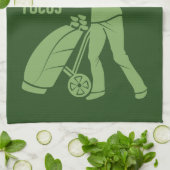 ゴルフプレーカスタムヤー用ハンドタオル キッチンタオル (折り畳み)