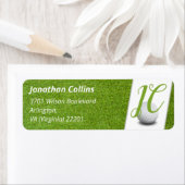 ゴルフプレーパーソナライズされたヤー及びファン |クール | ラベル (インサイチュ)