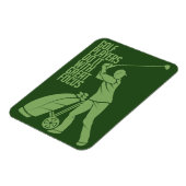 ゴルフプレーヤーカスタムマグネット マグネット (左側)