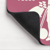 ゴルフプレーヤーカスタム用マウンタッド マウスパッド (コーナー)