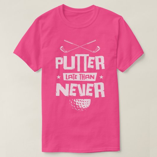 ゴルフプレーヤーゴルフコースゴルファー1 Tシャツ (デザイン正面)