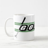 ゴルフプレーヤーデザイン コーヒーマグカップ (左)