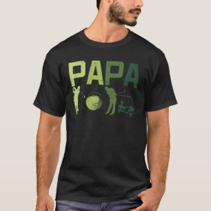 ゴルフプレーヤーパパ父の日ゴルフクラブゴルファーDadd Tシャツ