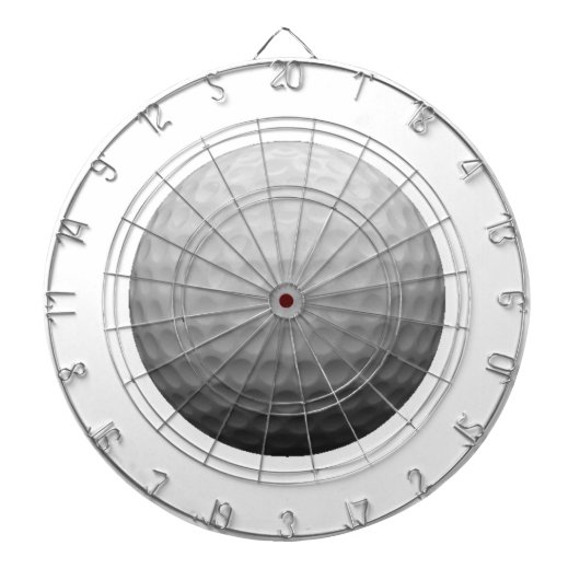 ゴルフプレーヤーファンギフトアイディア ダーツボード (正面)