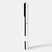 ゴルフプレーヤー | 黒いイニシャル Case-Mate iPhoneケース (裏面 / 左)