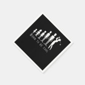 ゴルフプレー生まれヤのスポーツマンカッコいいギフトになるゴルフ スタンダードカクテルナプキン (角)