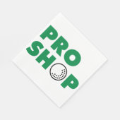 ゴルフプロショップサイン紙ナプキンス スタンダードランチョンナプキン (角)