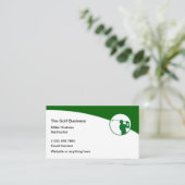 ゴルフプロフェッショナルモダン名刺 名刺 (スタンド正面)