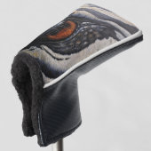 ゴルフヘッドカバーゼブラアイ ゴルフヘッドカバー (3/4 正面)