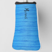 ゴルフヘッドカバーブルー ゴルフヘッドカバー (回転90)