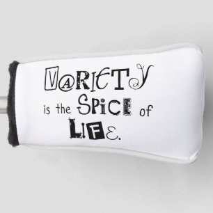 ゴルフヘッドカバー白い品種は人生のスパイス ゴルフヘッドカバー