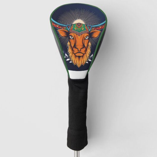 ゴルフヘッドカバー (正面)