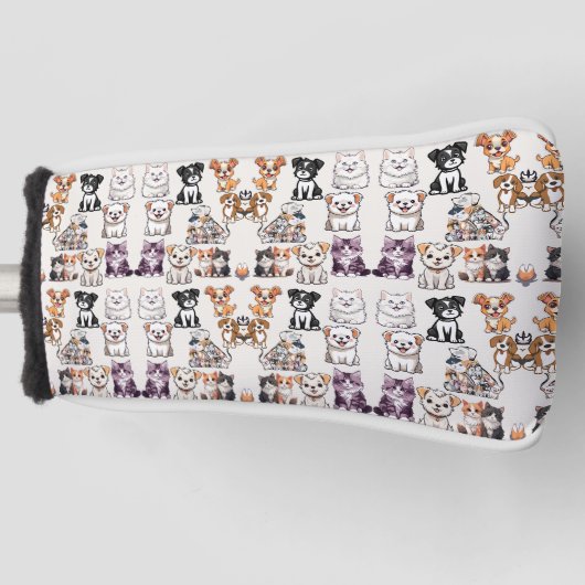 ゴルフヘッドカバー (正面)