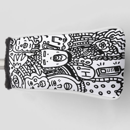 ゴルフヘッドカバー (正面)