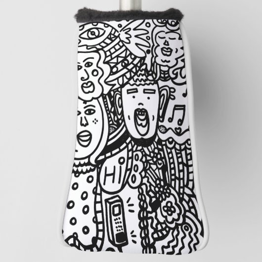 ゴルフヘッドカバー (回転90)