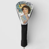 ゴルフヘッドカバー – 1916アドベンチャーマガジンカバー (正面)